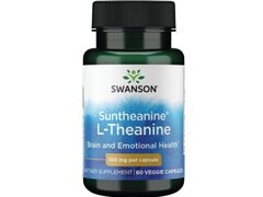 Swanson Suntheanine L-Theanine 100mg - 60 capsule